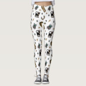 Leggings 🤍 Pharaon Blanc maman Halloween Tee 🎃 👑 (Devant)