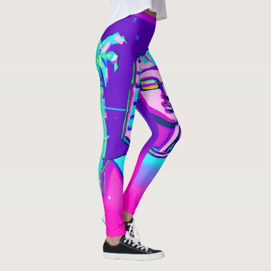 Leggings Pharaon Synthwave (Droite)