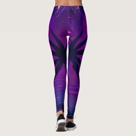Leggings Pharaon Synthwave (Dos)