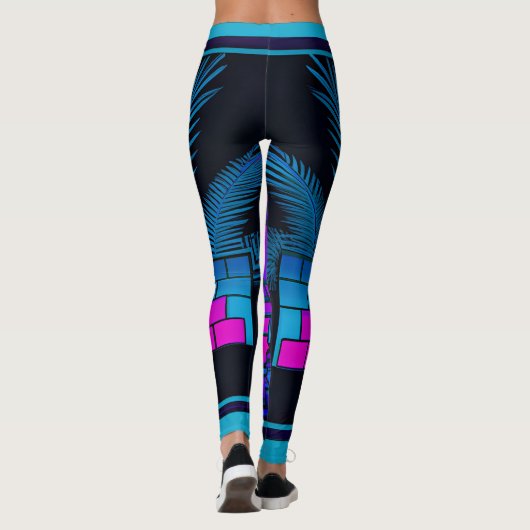 Leggings Pharaon Synthwave (Dos)