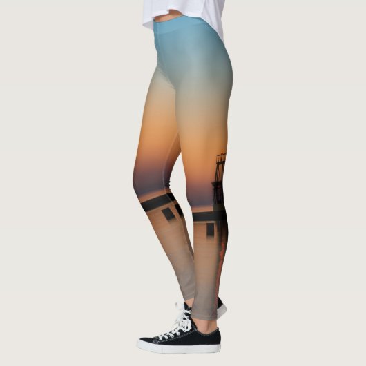 Leggings Phare de North Ave Sunrise (Gauche)