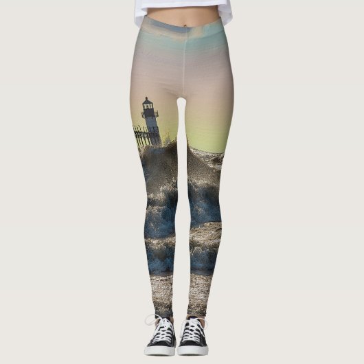 Leggings Phare de St Joseph Impressionniste (Devant)