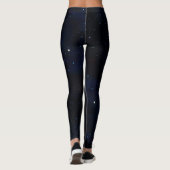 Leggings Phases de la Galaxie de la Lune (Dos)
