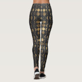 Leggings Phases de la Lune Dorée – Alchimie Céleste (Dos)
