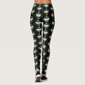 Leggings Phases Luna Moth Moon Noir (Dos)