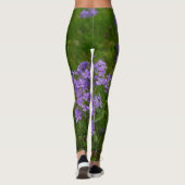 Leggings Phlox bleu sauvage (Dos)