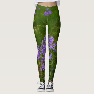 Leggings Phlox bleu sauvage