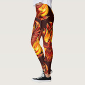 Leggings Phoenix mythologique immortelle Créature (Gauche)