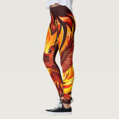 Leggings Phoenix mythologique immortelle Créature (Gauche)