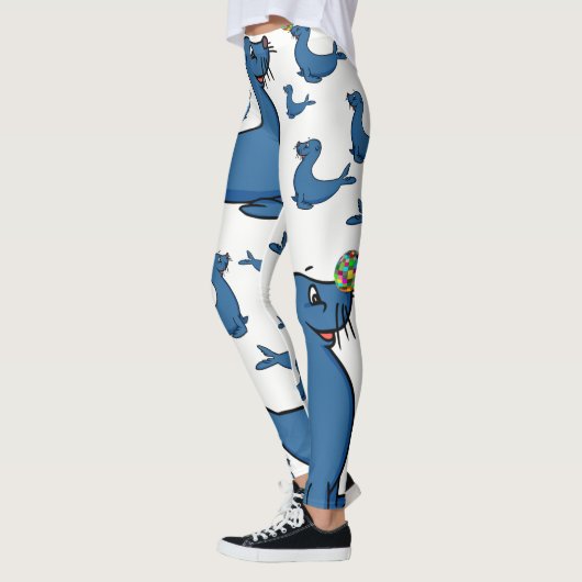 Leggings phoques à légumineuses (Gauche)