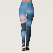 leggings photo abstraite (Dos)