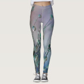 Leggings Photo de focus sélectif de la goutte d'eau sur le (Devant)