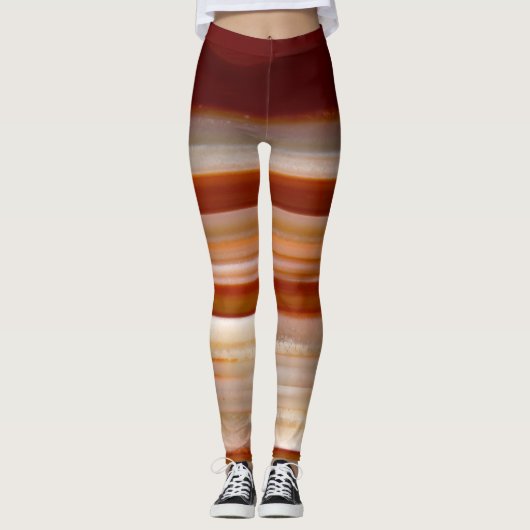 Leggings Photo de tranche d'âge poli (Devant)