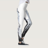 Leggings photo de ville la nuit (Droite)