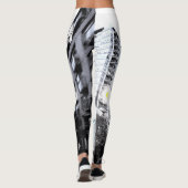 Leggings photo de ville la nuit (Dos)
