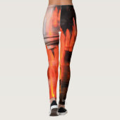 Leggings photo, silhouette homme (Dos)