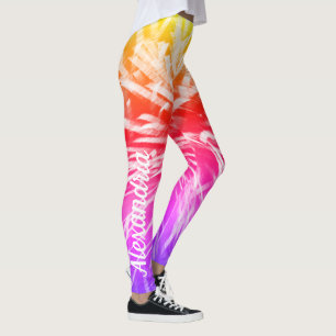 Leggings Photographie couleur Abstrait Fireworks