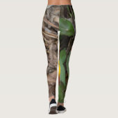 Leggings Photographie de fleurs (Dos)