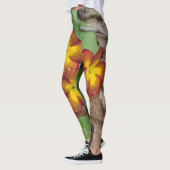 Leggings Photographie de fleurs (Gauche)