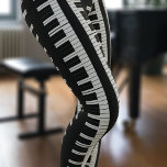 Leggings Piano-clavier noir et blanc Piano Piano<br><div class="desc">Êtes-vous un fan de musique ? Aimez-vous jouer du piano ? Si oui, vous avez absolument besoin de ces incroyables leggings dans votre vie! Le design présente un clavier inspiré de piano en ébène et en ivoire enchanteur, parfaitement harmonisant et maintenant joliment décoré vos jambes. Faites-moi confiance, ces leggings apporteront...</div>