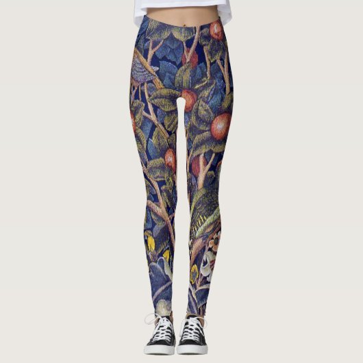 Leggings Pic de bois, William Morris (Devant)