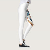 Leggings Pic rouge et bleu (Droite)