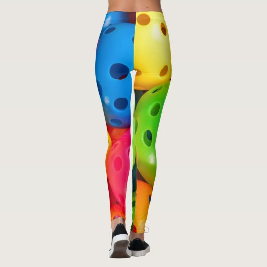 Leggings Pickleball coloré (Dos)