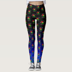 Leggings Pickleball de Noël
