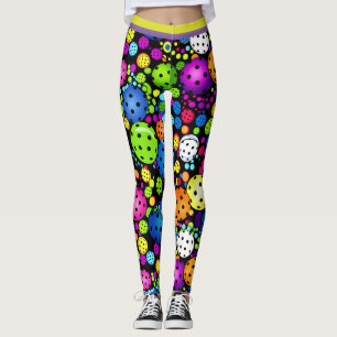 Leggings Pickleball de rallye électrique