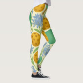 Leggings Pickleball Floral Paddle Ball Impression sans fil (Droite)