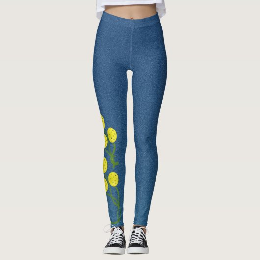 Leggings Pickleball ou sport Leggings/ Pantalons (Devant)