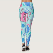 Leggings Pickleball Paddles and Balls (Dos)