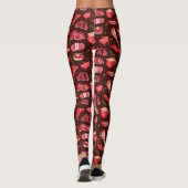 Leggings pièces de boeuf Légendes motifs (Dos)