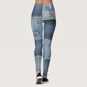 Leggings Pièces de Denim (Dos)
