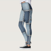 Leggings Pièces de Denim (Gauche)