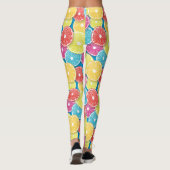 Leggings Pièces de fruits d'agrumes (Dos)