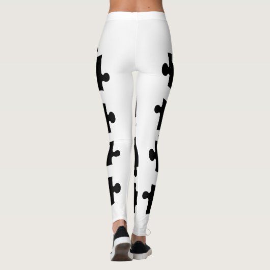 Leggings Pièces de puzzle (Dos)