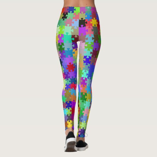 Leggings Pièces de puzzle (Dos)