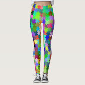 Leggings Pièces de puzzle (Devant)