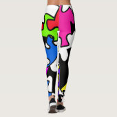 Leggings Pièces de puzzle (Dos)