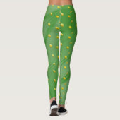 Leggings Pièces d'or Motif vert Saint Patrick`s Day (Dos)