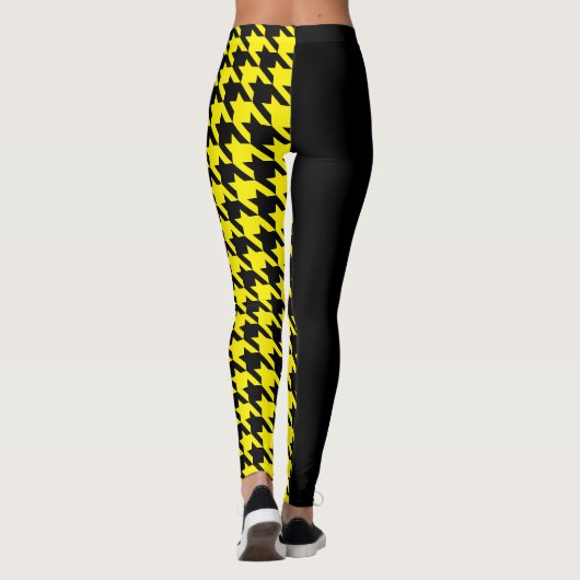 Leggings Pied de fond / Noir (Dos)