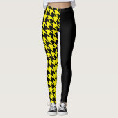 Leggings Pied de fond / Noir (Devant)