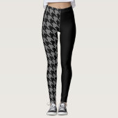 Leggings Pied de fond / Noir (Devant)