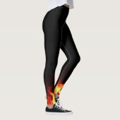 Leggings Pieds sur pattes de feu (Droite)