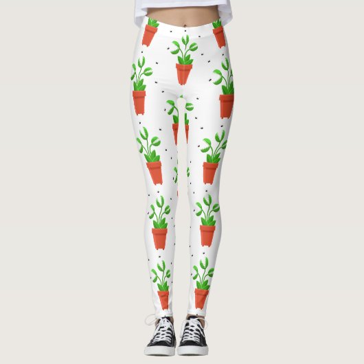 Leggings piège à mouches halloween venus (Devant)