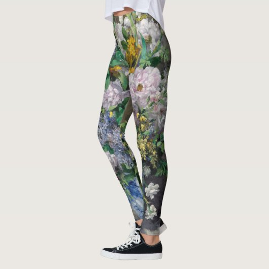 Leggings Pierre-Auguste Renoir - Bouquet de printemps (Gauche)