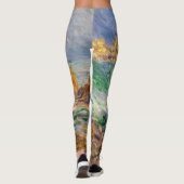 Leggings Pierre-Auguste Renoir - Marine, Guernesey (Dos)