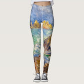 Leggings Pierre-Auguste Renoir - Marine, Guernesey (Devant)