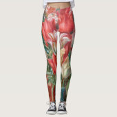 Leggings Pierre-Auguste Renoir - Tulip Bouquet (Devant)